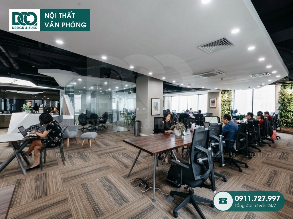 Thiết kế nội thất Coworking Space