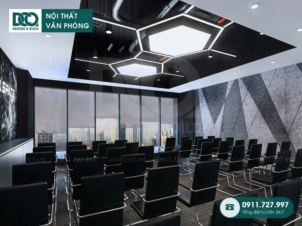 Dự án thiết kế văn phòng 645 chỗ ngồi tại quận Hoàng Mai
