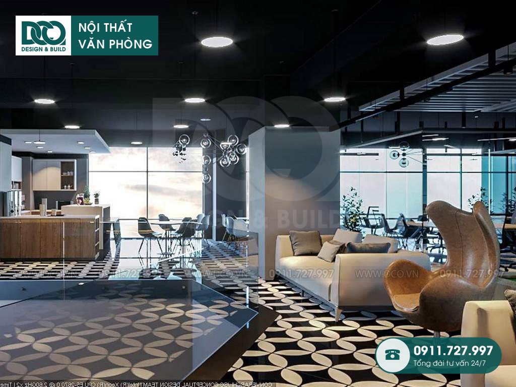 Thiết kế coworking space tại DSD Building