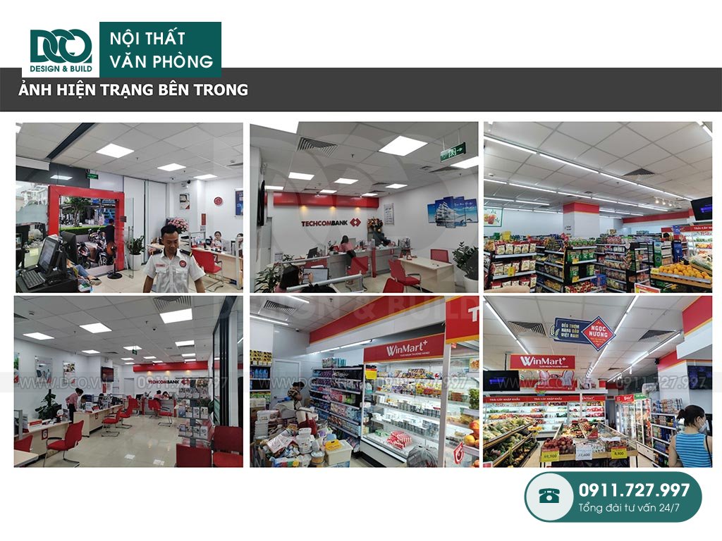 Dự án thiết kế siêu thị mini Winmart 236m2 tại Thanh Xuân Complex