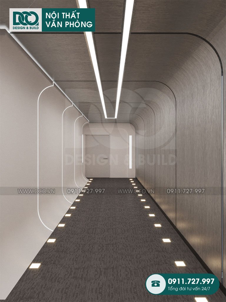Hầm hành lang tầng 4