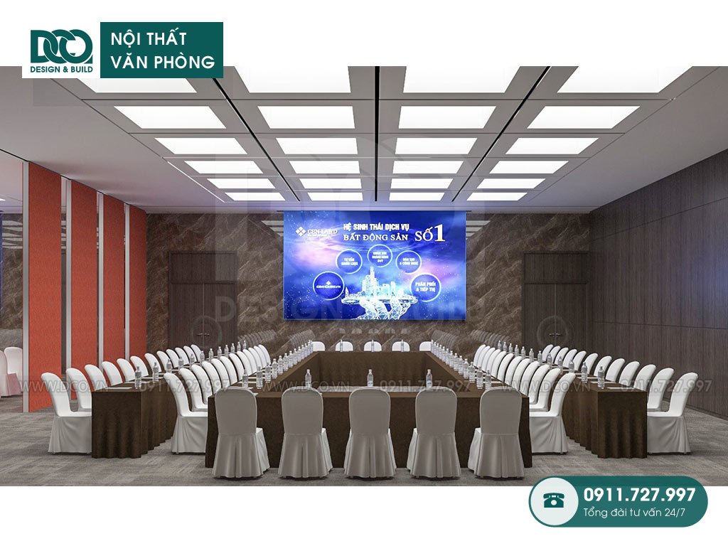 Phối cảnh 3D thiết kế hội trường 3100m2 tại Hà Tĩnh