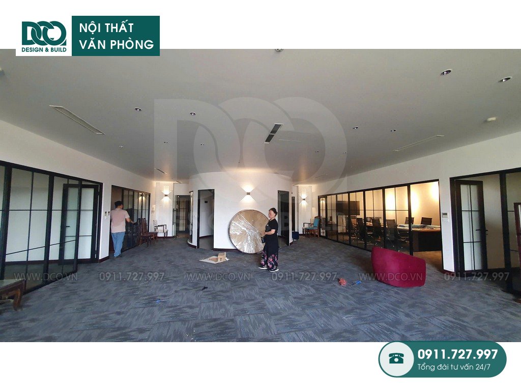 Thiết kế nội thất văn phòng Hôtel Du Lac tại Cửa Đông 230m2