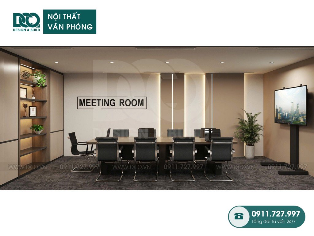 Thiết kế nội thất văn phòng Hôtel Du Lac tại Cửa Đông 230m2