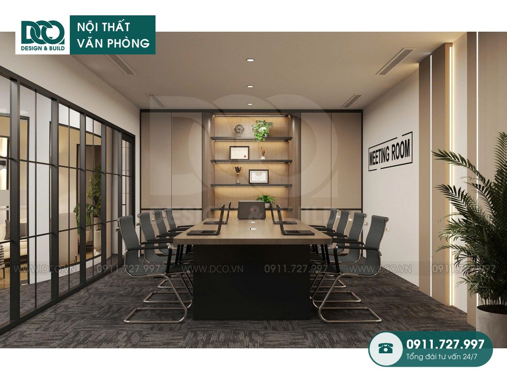 Thiết kế nội thất văn phòng Hôtel Du Lac tại Cửa Đông 230m2