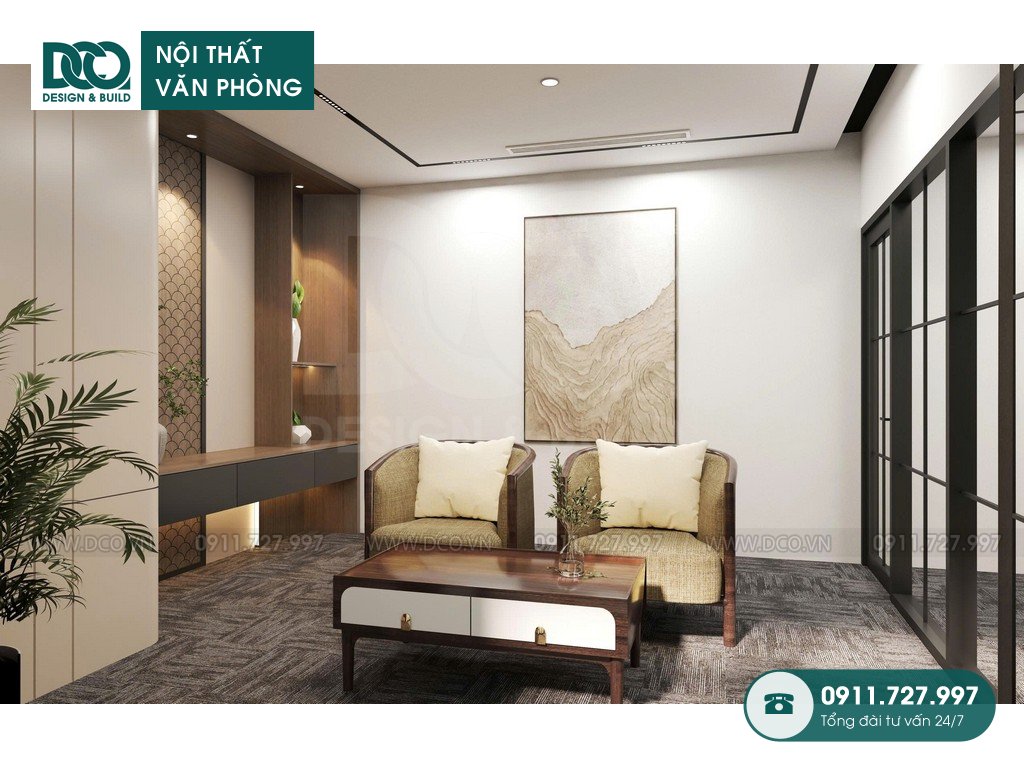 Thiết kế nội thất văn phòng Hôtel Du Lac tại Cửa Đông 230m2