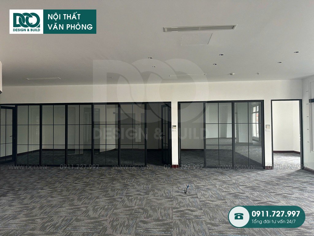 Thiết kế nội thất văn phòng Hôtel Du Lac tại Cửa Đông 230m2