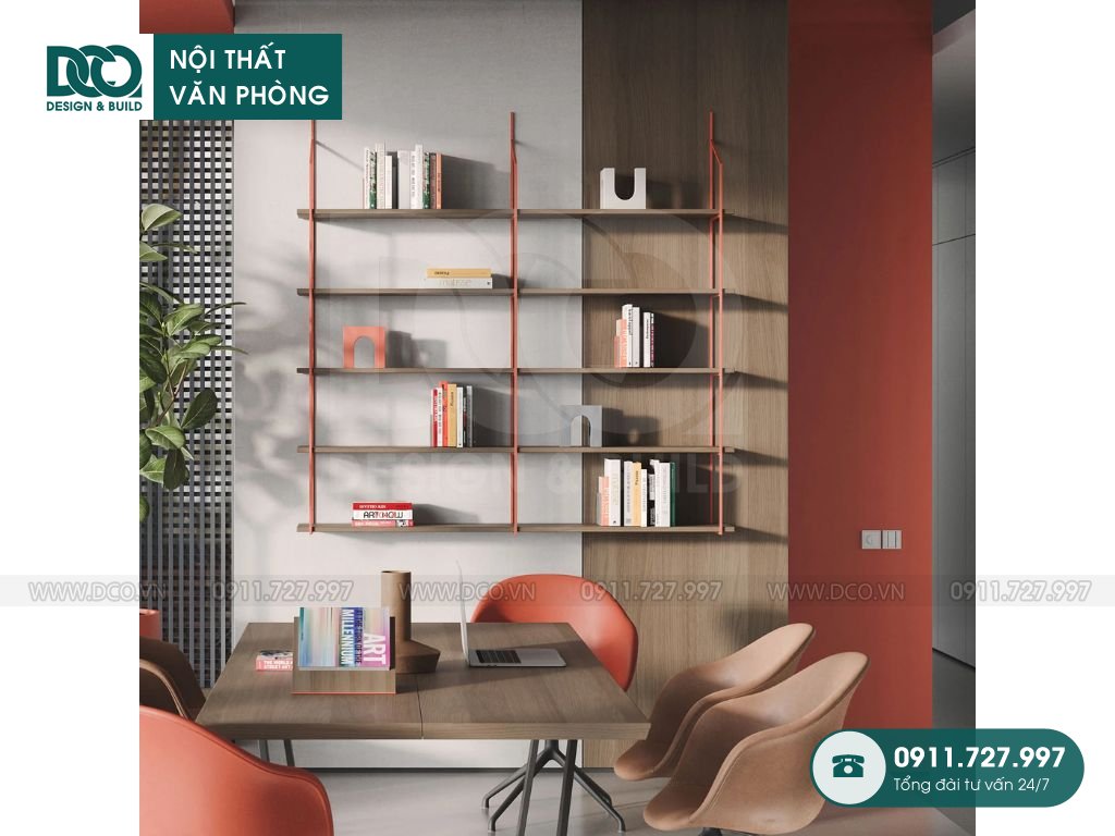 Kích thước kệ sách văn phòng