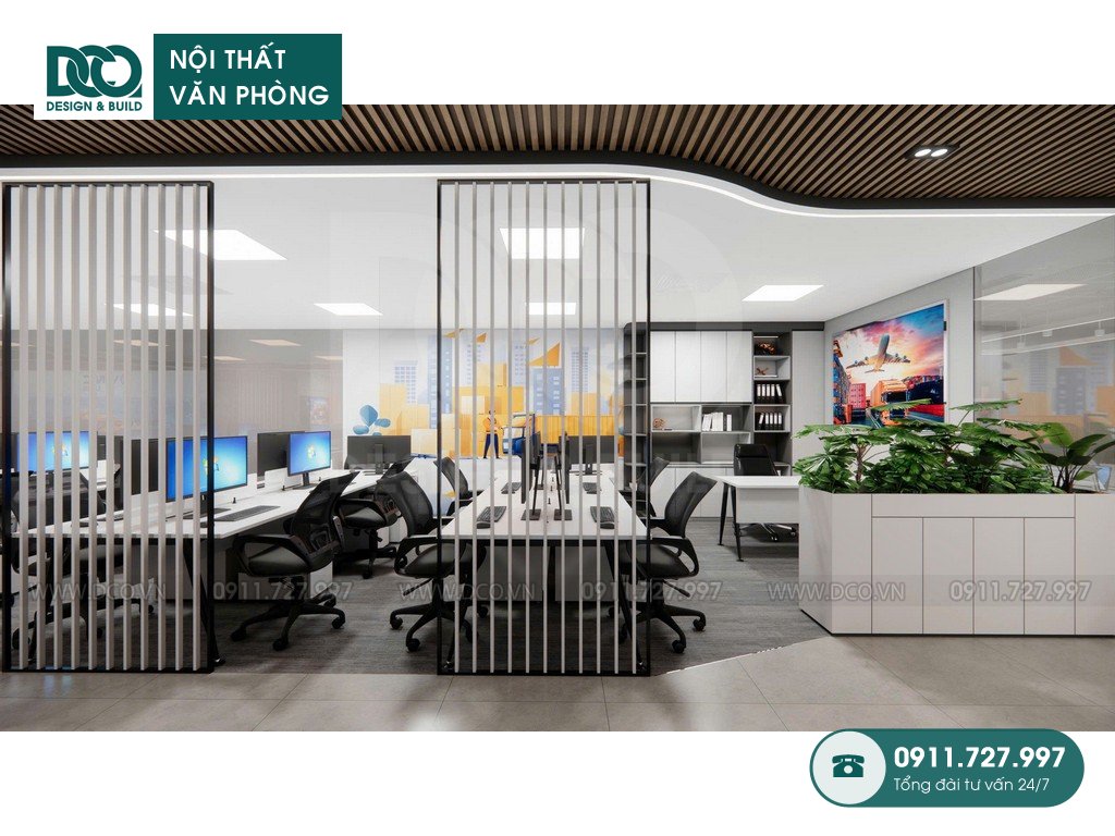 Thiết kế nội thất văn phòng công ty vận tải VIMC Lines 408m2 tại Đào Duy Anh