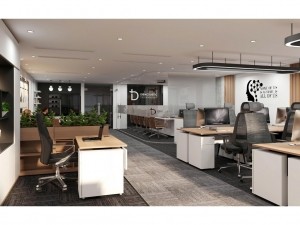 Dự án thiết kế văn phòng Dbacoustic 105m2 tại Phú Diễn