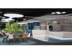 Thiết kế nội thất văn phòng tài chính 900m2 - FIBO Holding