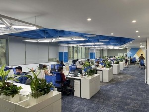 Khảo sát thiết kế văn phòng tại tòa nhà GP INVEST Building 2500m2