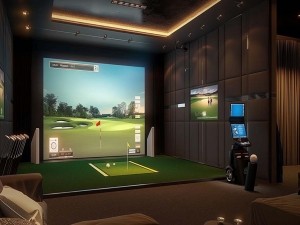 Phương án thiết kế phòng tập Golf 3D tại Vinhome Marina Hải Phòng